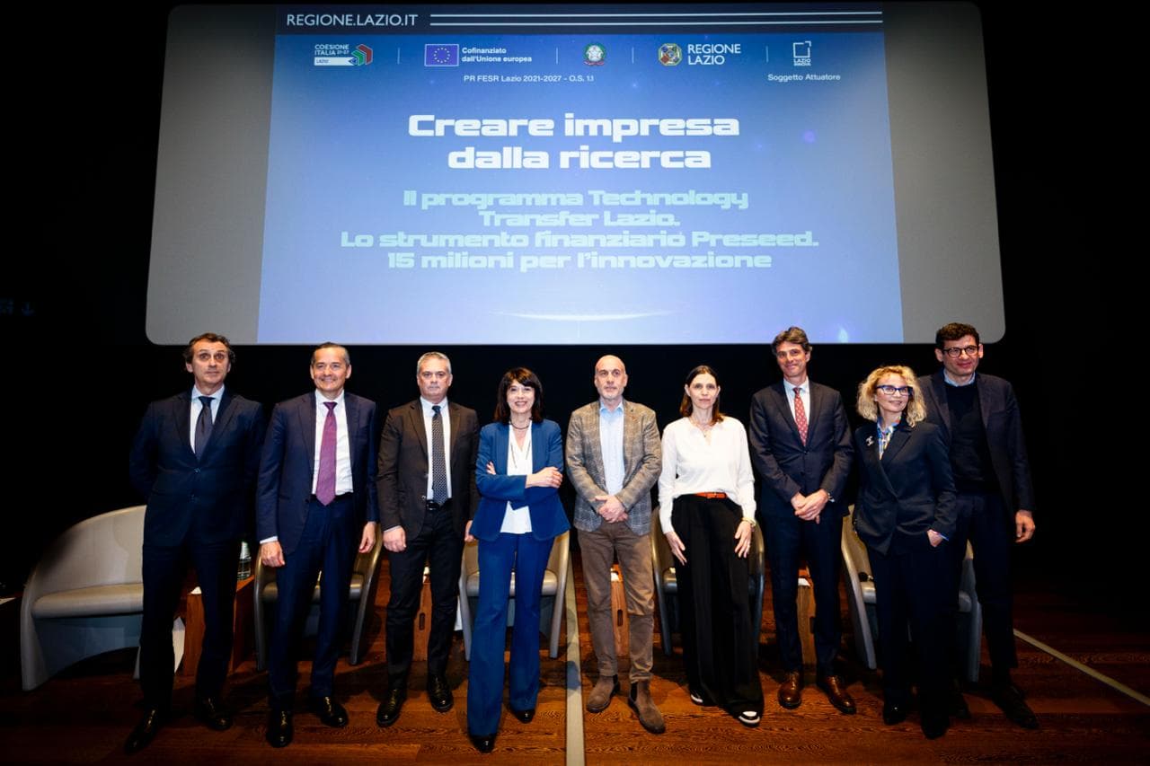 Creare impresa dalla ricerca: la Regione Lazio dona 15 milioni di euro per la crescita di startup