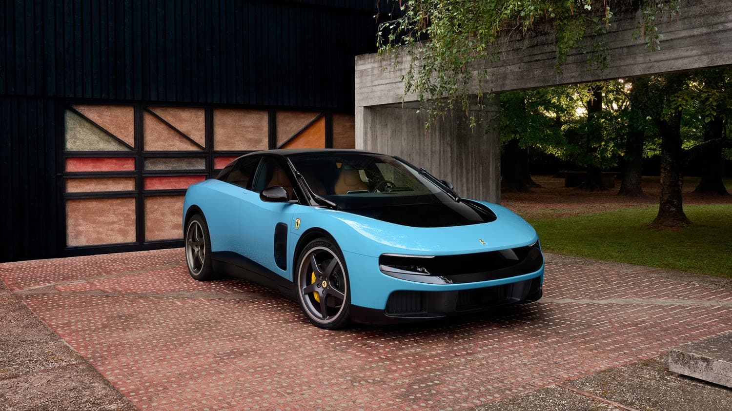 Le immagini della Ferrari Luce, la prima elettrica della storia di Maranello