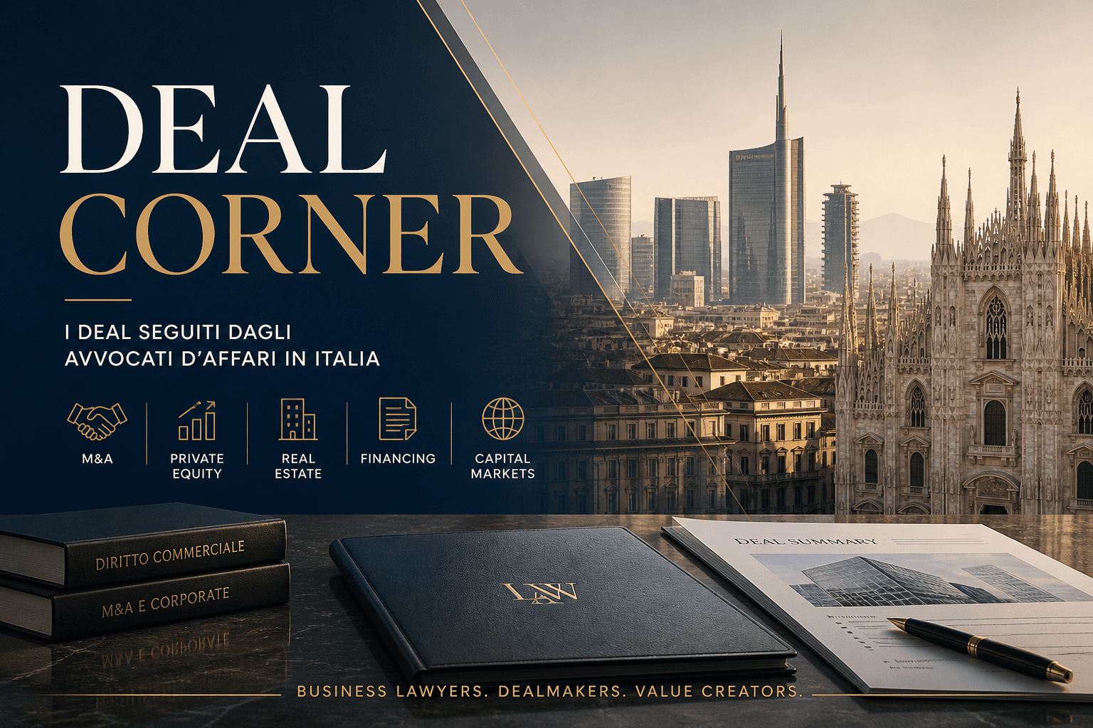 Deal Corner Maggio, i grandi deal del mese e gli studi che li hanno guidati